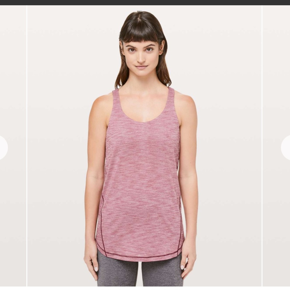 Lululemon 2 in 1 movement tank size 8